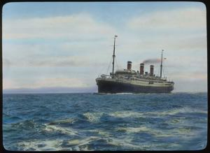 Image of A German Excursion Steamer in Iceland